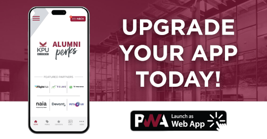Hey Alumni! Upgrade Your App
